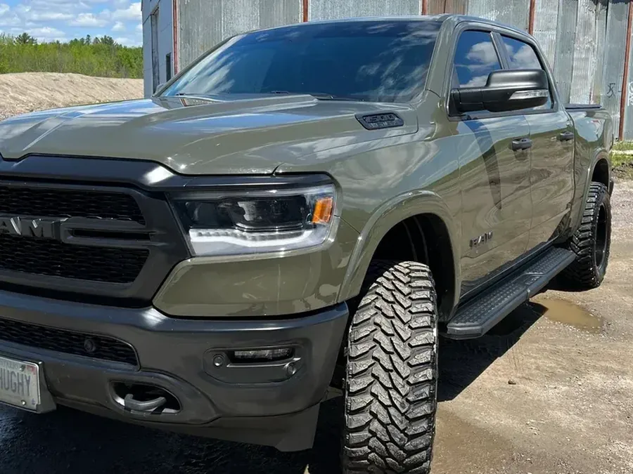 Pickup truck after a full detail